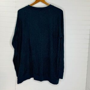 NEW Thread 4 Thoughts Ismene Snap Detail Knit Top Green 1X